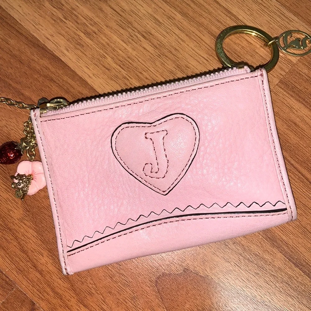 Original Juicy Couture ✨Super Rare✨ Leather Coin Purse